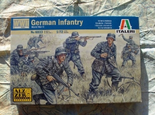 Italeri 6033  German Infantry WW2
